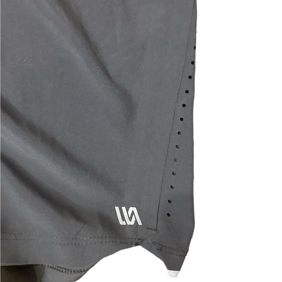 Men's VRST Enthusiast 5" Run Shorts Graphic Charcoal Gray Size XL NWT - Picture 2 of 9